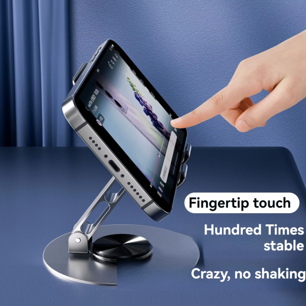 360 Degree Rotation Adjustment Folding Mobile Stand