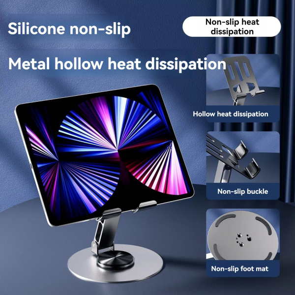 360 Degree Rotation Adjustment Folding Mobile Stand