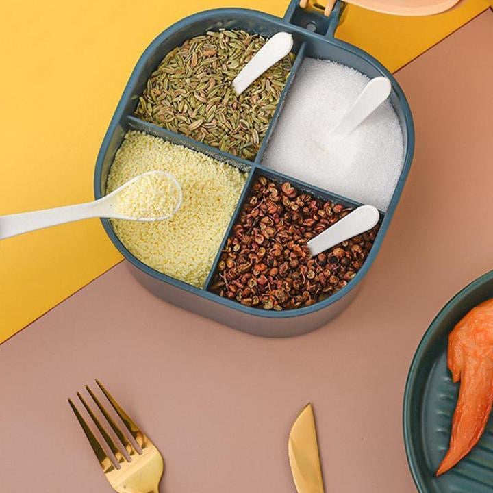 4 in 1 Multicolour Masala Box Set