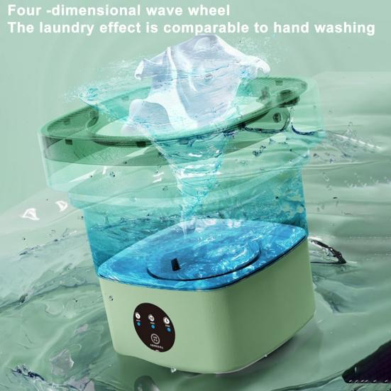 6.5l Portable Mini Folding Washing Machine