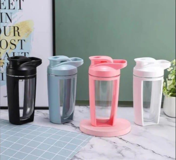500ml Sport Shaker Bottle with Lid Flip Cover