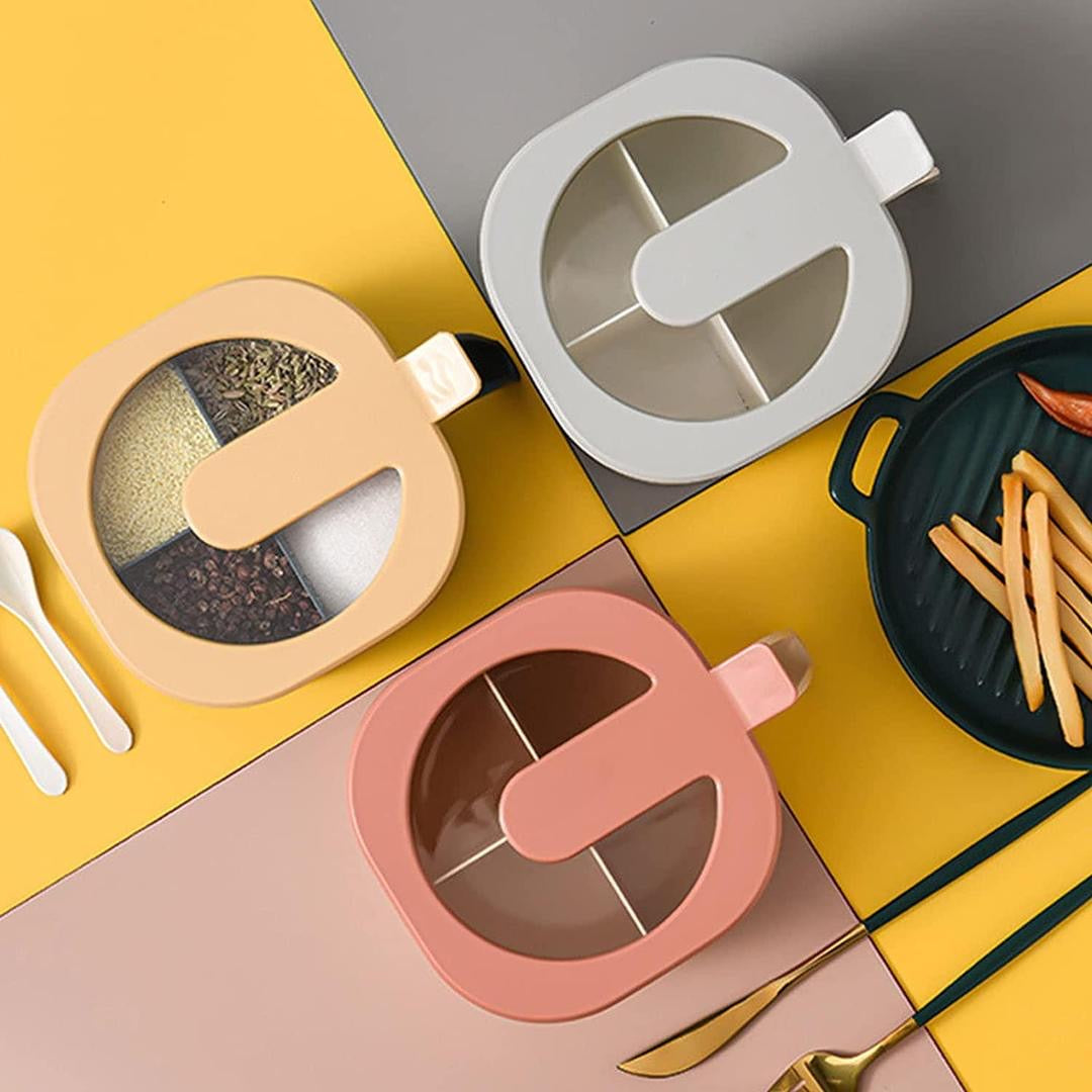 4 in 1 Multicolour Masala Box Set