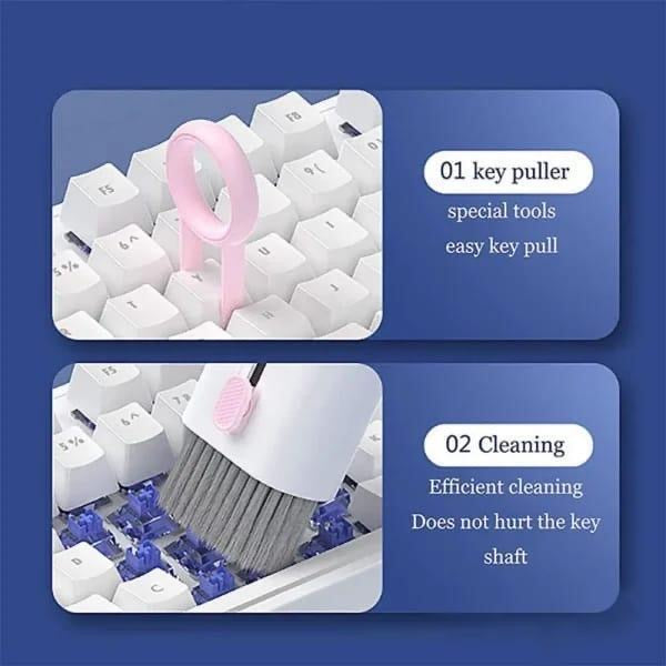 5-in-1 Gadget Cleaning Kit – Compact & Multifunctional Tech Cleaner