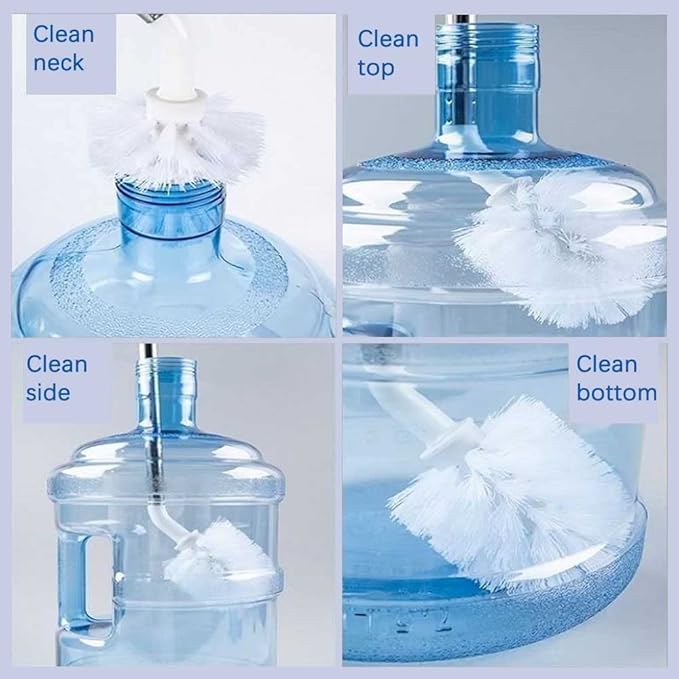 3-in-1 Water Bottle Cleaning Brush | Clean Neck, Sides & Bottom Easily