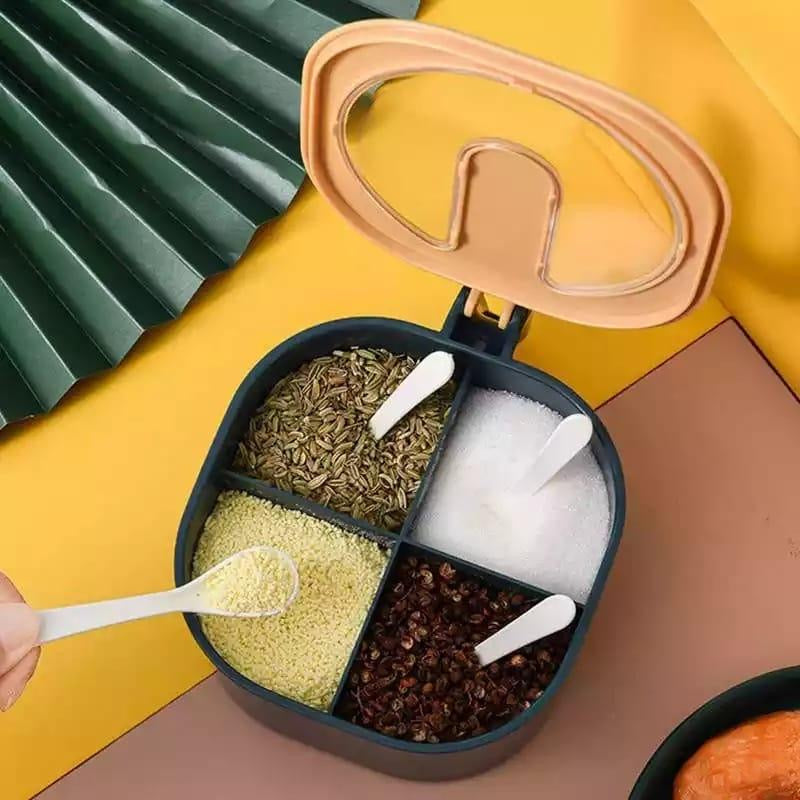 4 in 1 Multicolour Masala Box Set