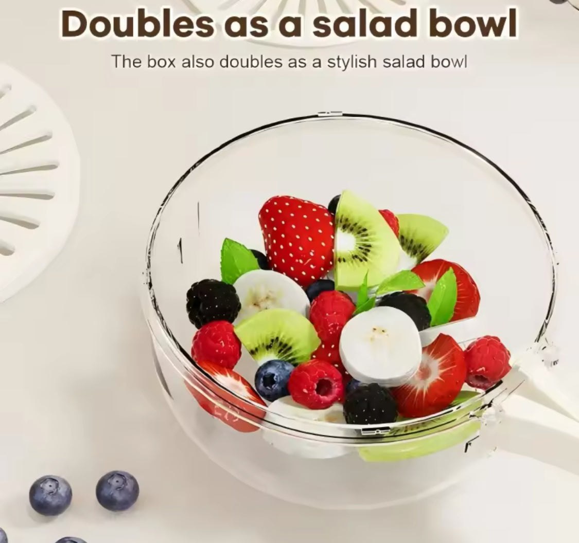 2 In 1 Vegetable Drainer and Strainer Fruit Basket