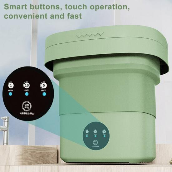 6.5l Portable Mini Folding Washing Machine