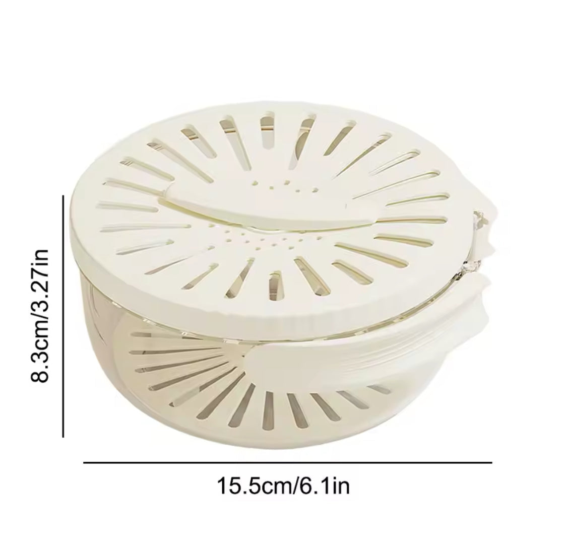 2 In 1 Vegetable Drainer and Strainer Fruit Basket