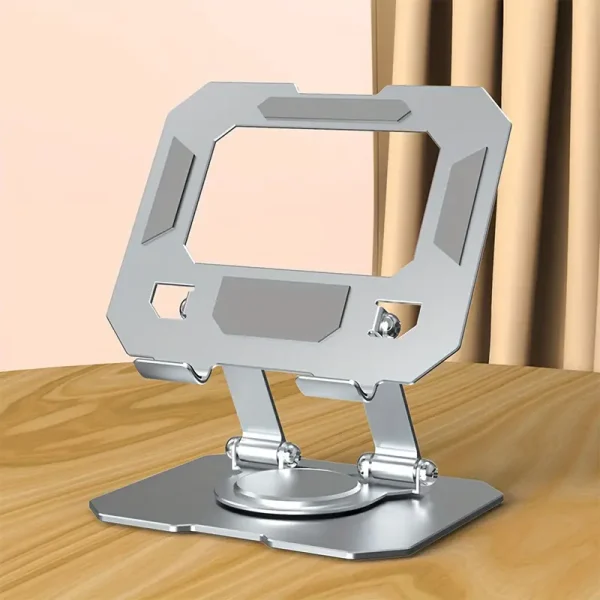 360° Rotating Metal Tablet & Mobile – Adjustable, Foldable Stand