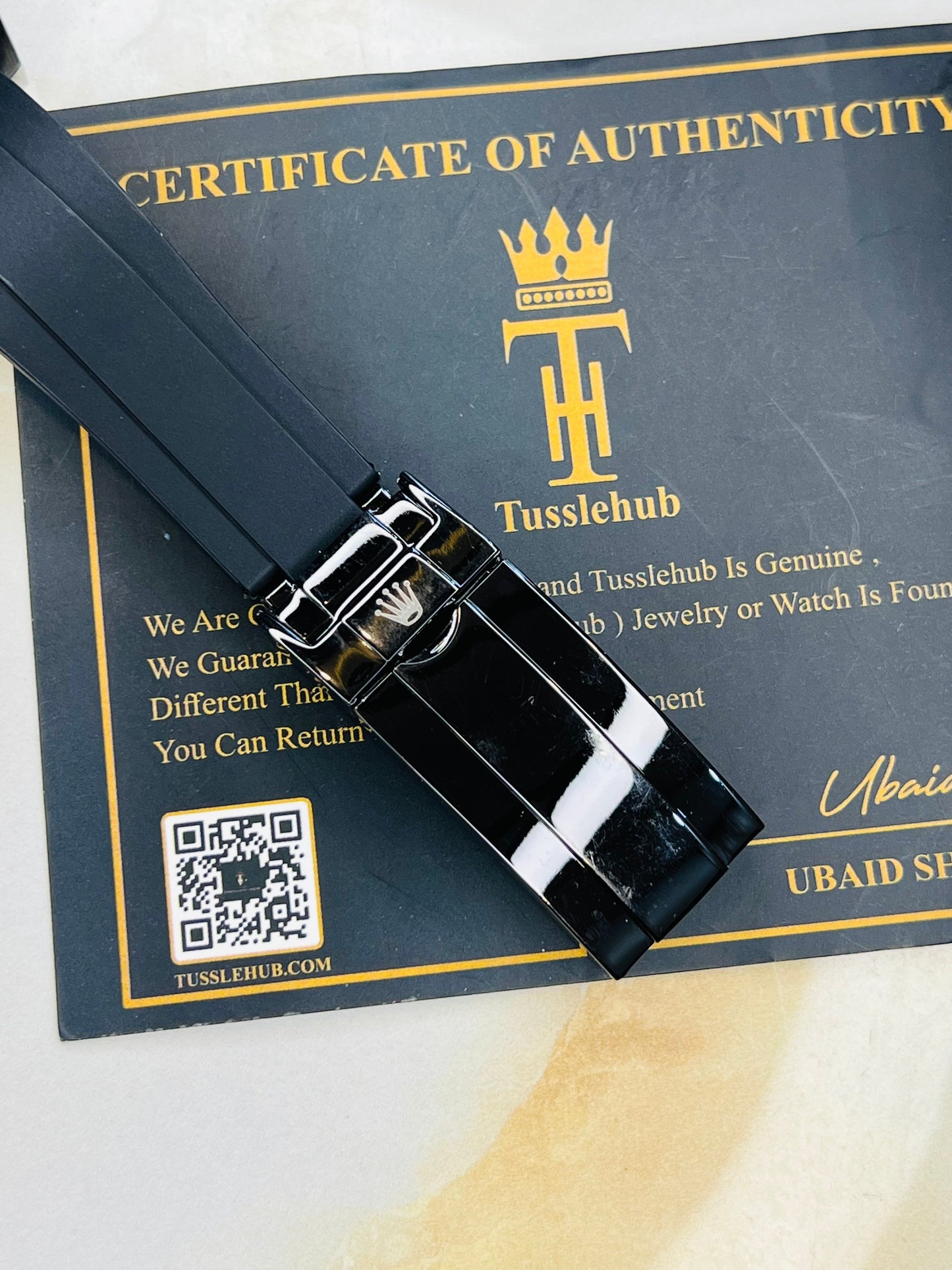 All Black Yatchmaster Oyster Watch