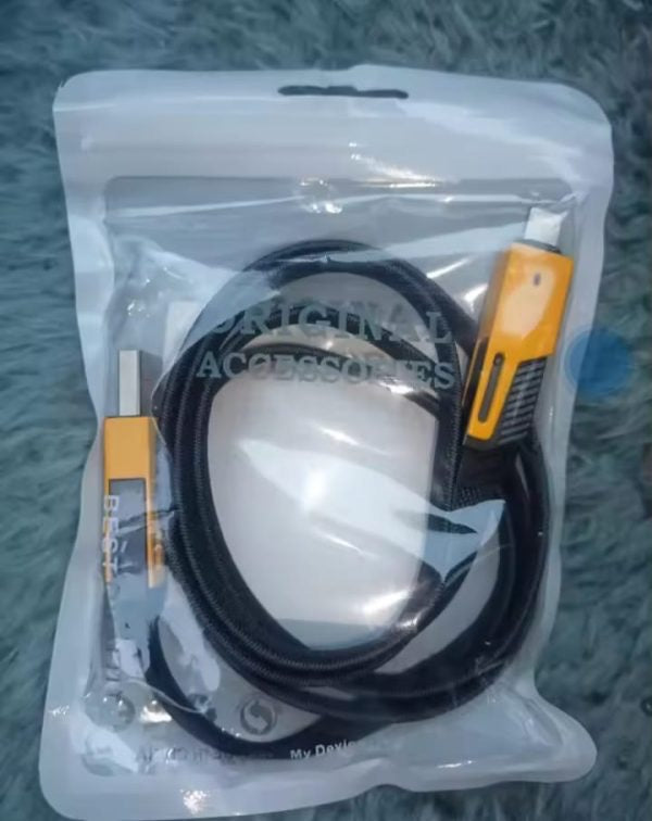 4-in-1 Multi Usb Charging Cable – Usb-c To Usb-c, Usb-c To Lightning, Usb-a To Usb-c, Usb-a To Lightning.