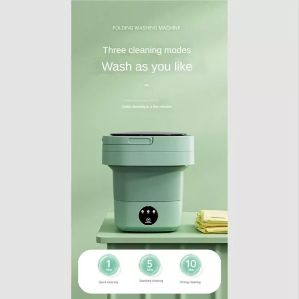 6.5l Portable Mini Folding Washing Machine