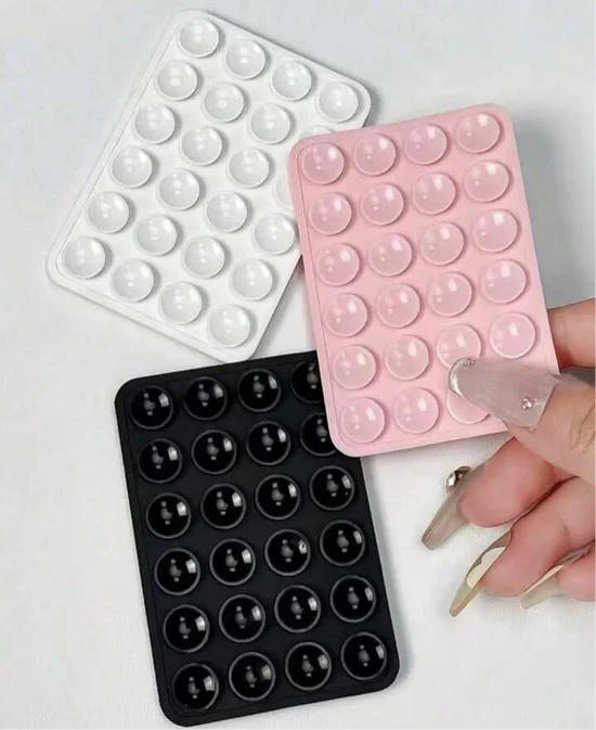 Silicone Suction Cup Phone Holder,2 Silicone Suction Pad Buy 1 get 1 free
