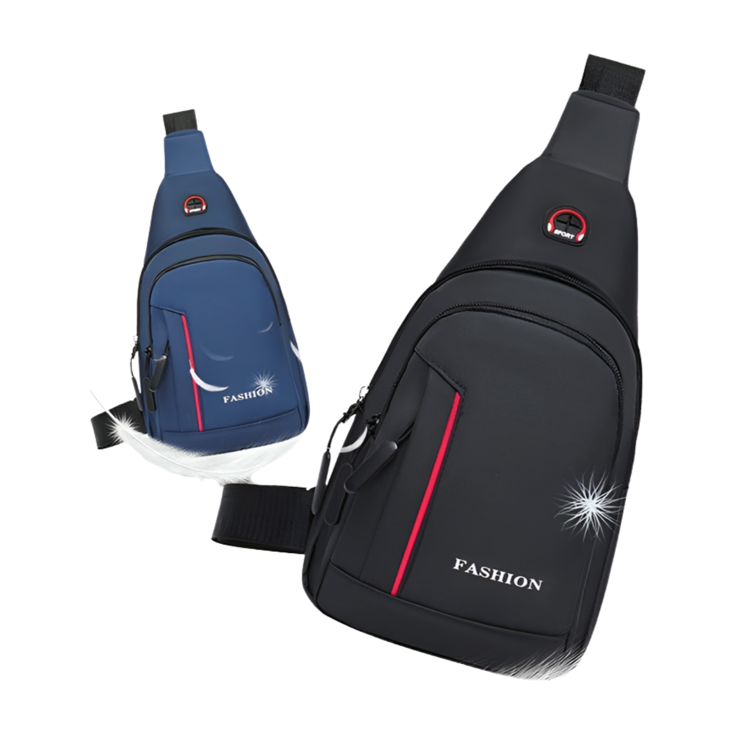 Fashion Man Small Chest Bag Phone Pocket Cross Body Shoulder Fanny Pack Male Handbag Outdoor Neck Side Crossbody Gym Bags